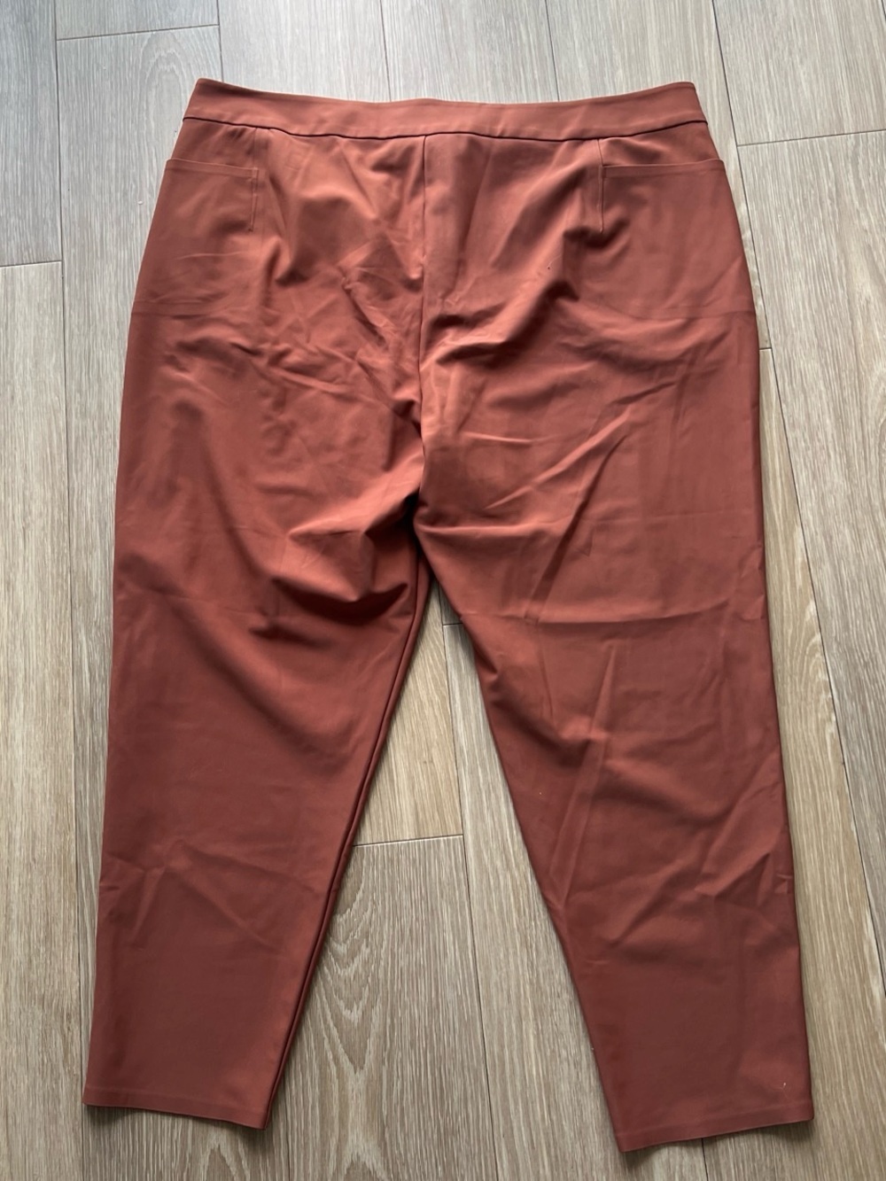 Athleta Stellar Skinny Trouser Pants Womens Size 22 Pull On Ankle Stretch Travel